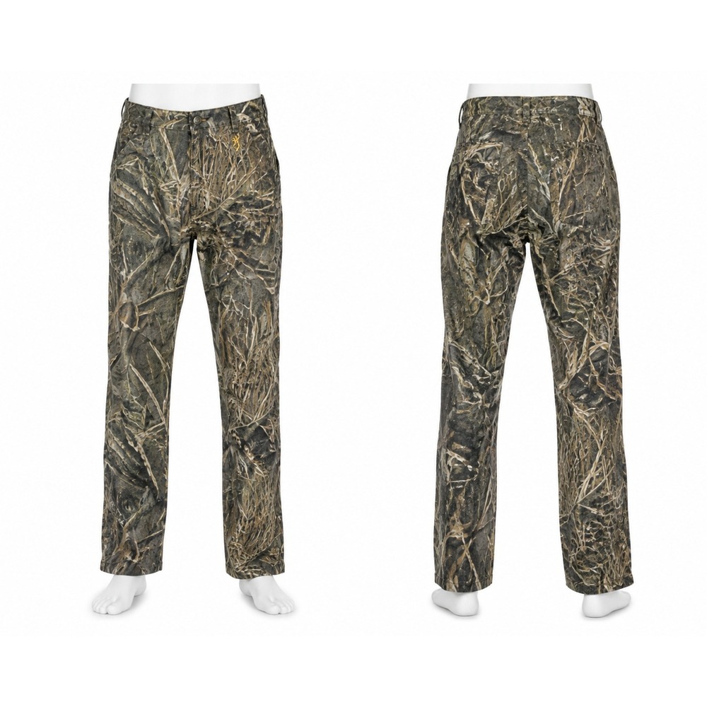 Browning Men's XL Camo Hunting Pants Mossy Oak Pants‎ Brown Green Camo Size XL